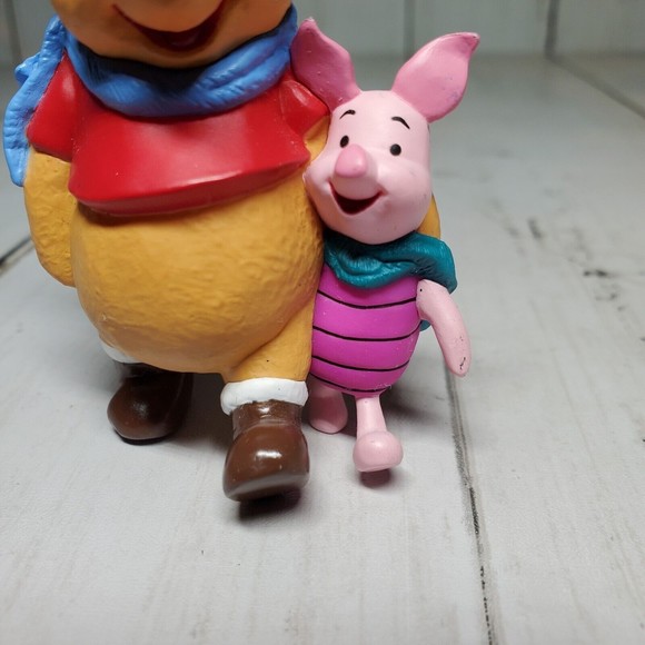 Vintage Winnie the Pooh and Piglet Ornament Disney Hallmark Christmas 1996 - Picture 5 of 9